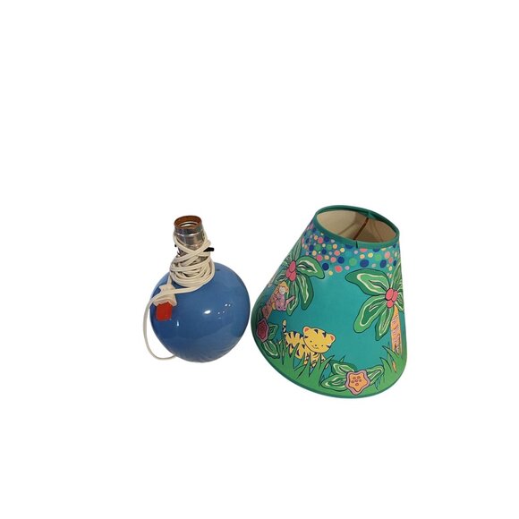 RARE Vintage Dolly Jungle Jamboree Nursery Lamp New open box - Picture 3 of 5